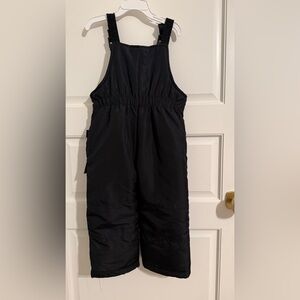 London Fog Black Kids Snow Overalls
